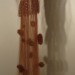 t.c. moore, Appaloosa, canvas, horsehair, arcylic, 12 x 48