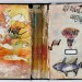 Dorothy Nissen, Elements of Contentment, mixed media, altered book thumbnail