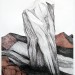 Zea Morvitz, Standing Stone, ballpoint pen and watercolor, 35 x 28 thumbnail