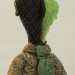 Mimi Abers, The Wonderful Green Tie, kiln cast glass & fired clay, 10