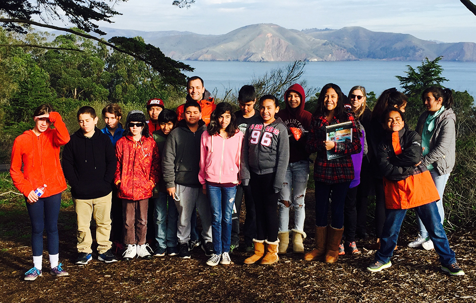 Sixth Grade class visits the Legion of Honor
