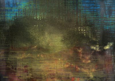 Yari Ostovany, Arbour Zena_2_for_Keith Jarrett, oil on canvas, 36x35in