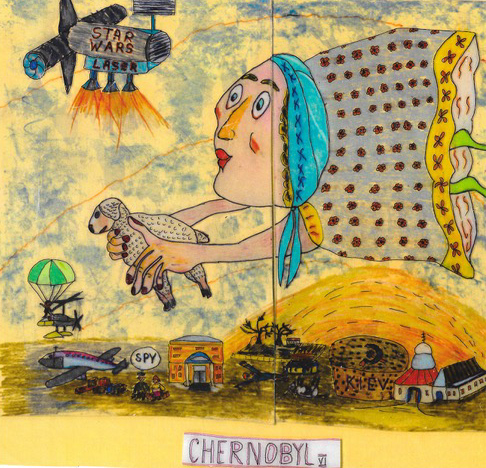 Andrew Romanoff - Chernobyl - Plastic Art, 8x11in