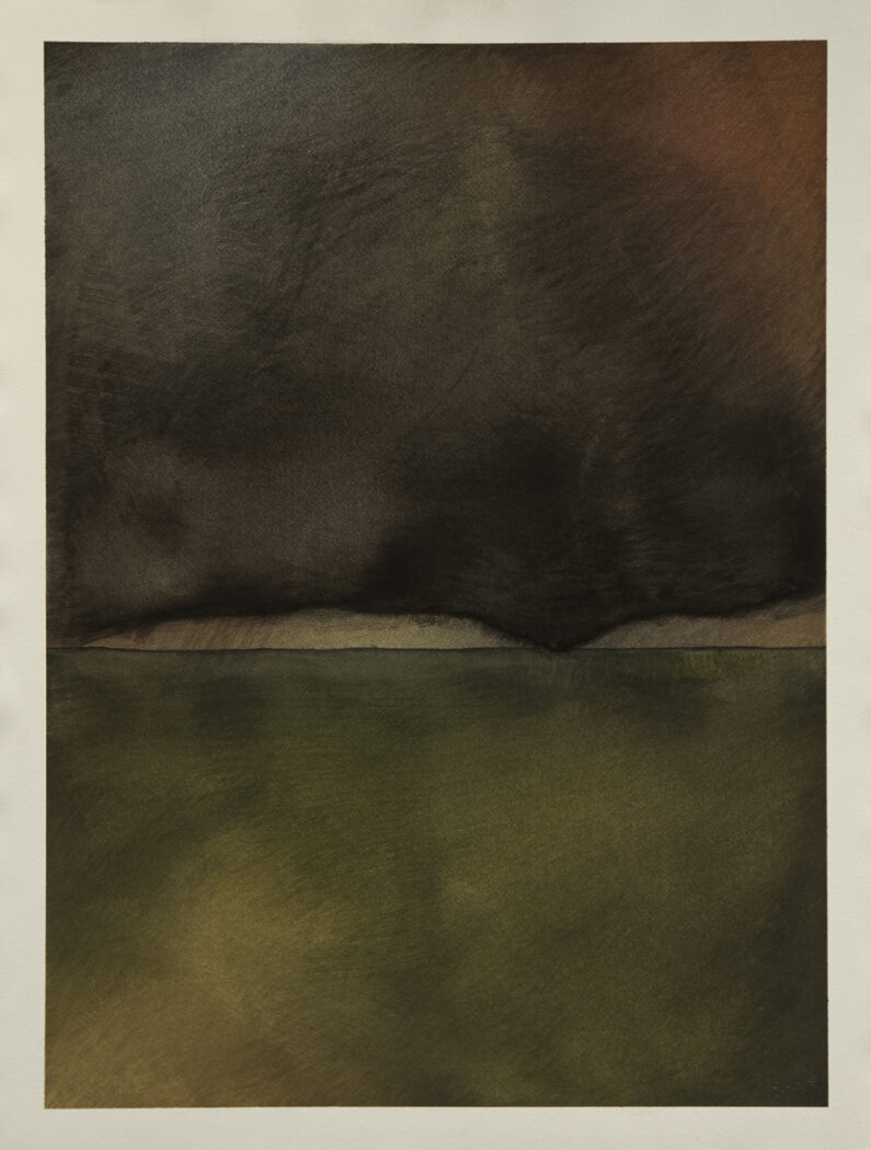 Bernie Schimbke - Twister - watercolor - 18 x 24