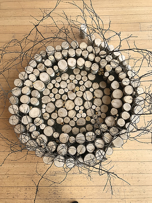 Robin Dintiman - Interconnectedness - Floor Sculpture - 6 x 6 x 3.5ft