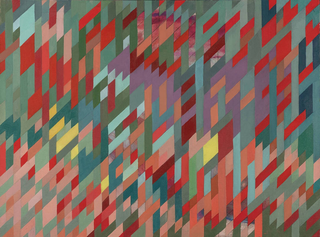 Jizell Albright - See Through - Oil on canvas - 18 x 24 x 1.5