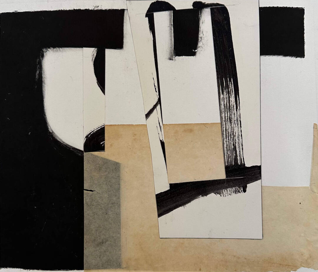 Betsy Kellas - Imperfect Offerings #2 - Monotype with Chine-colleandcollage - 8h x 11w