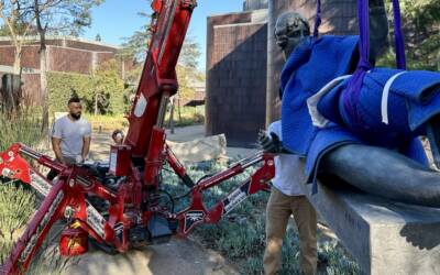 GRO 2025 Fellow Zulu Heru Preserves Norton Simon Museum Sculptures During L.A. Fires