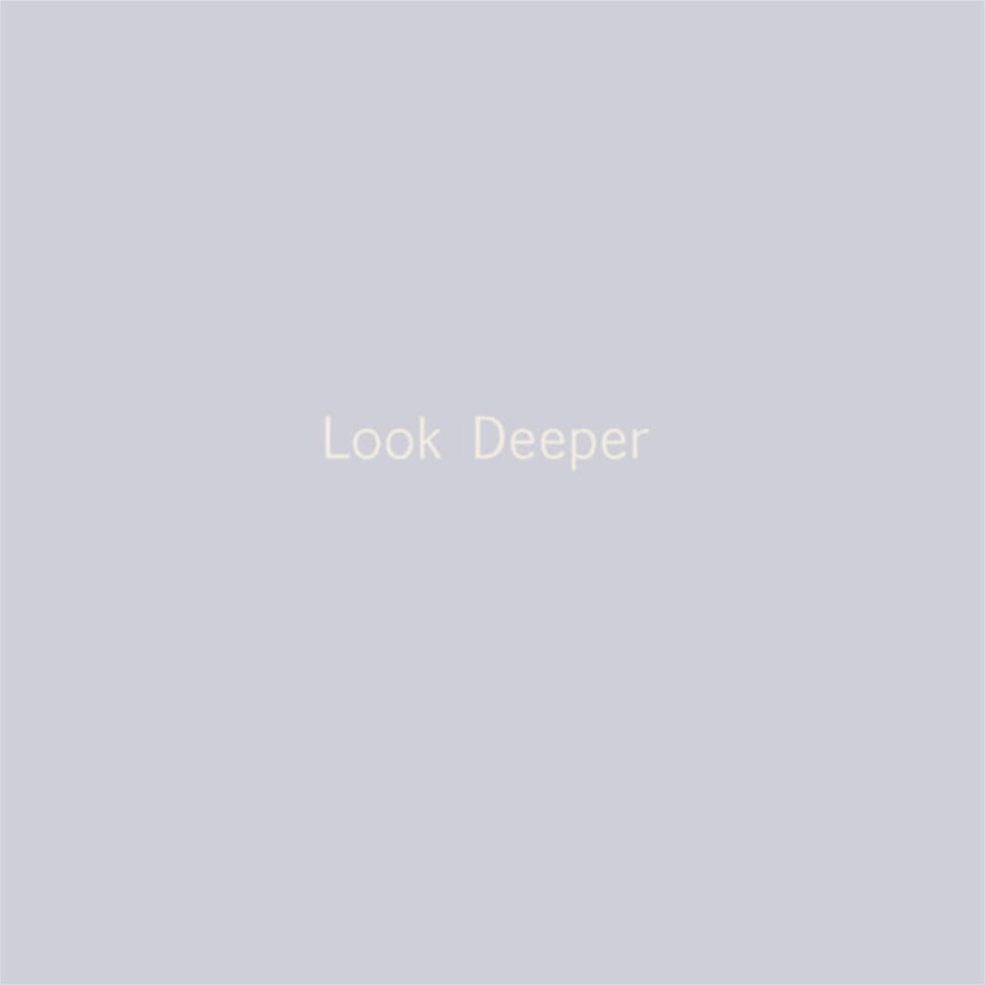 Jenny-Lynn Hall - Look Deeper - paper poster - 18in x 18in