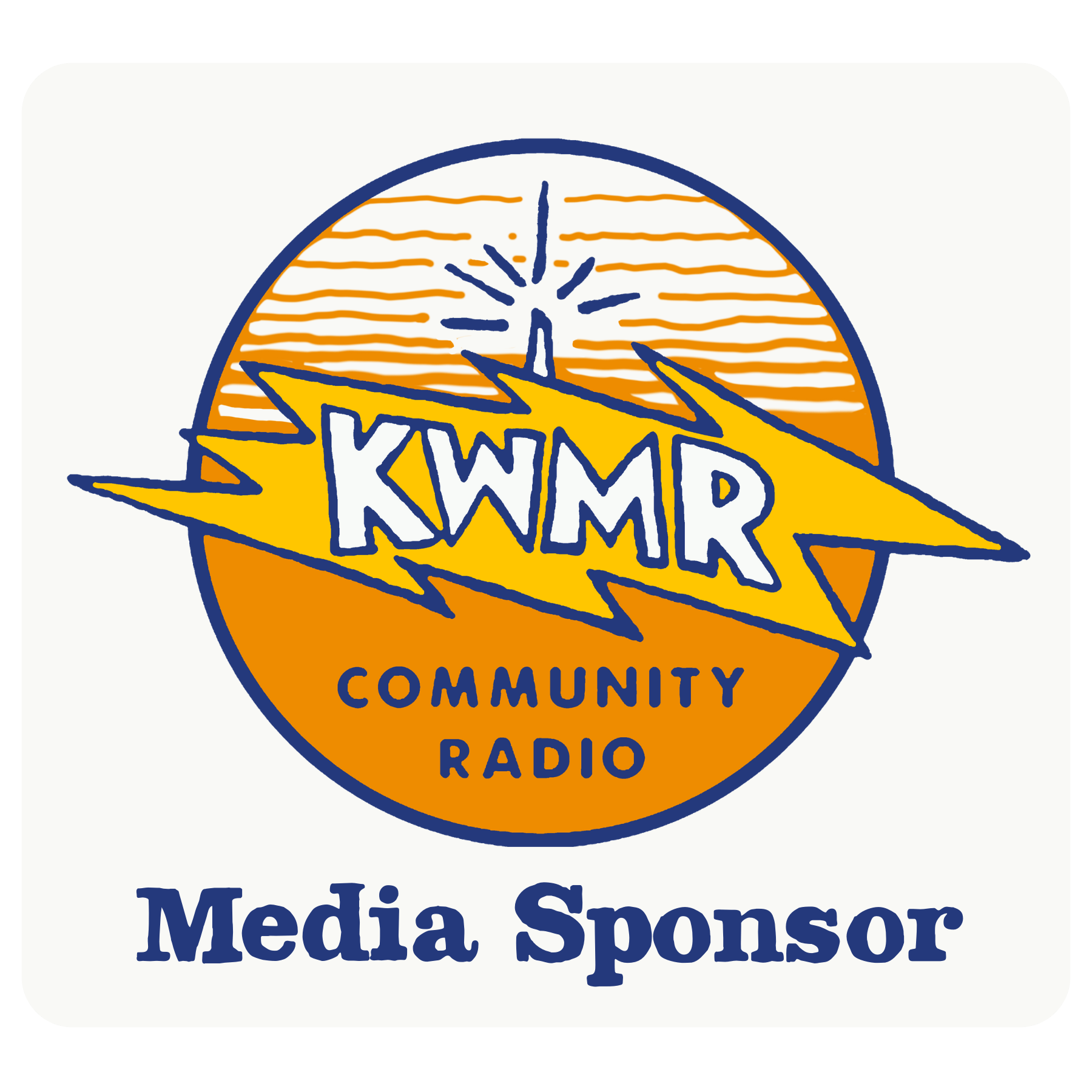 KWMR Community Radio logo