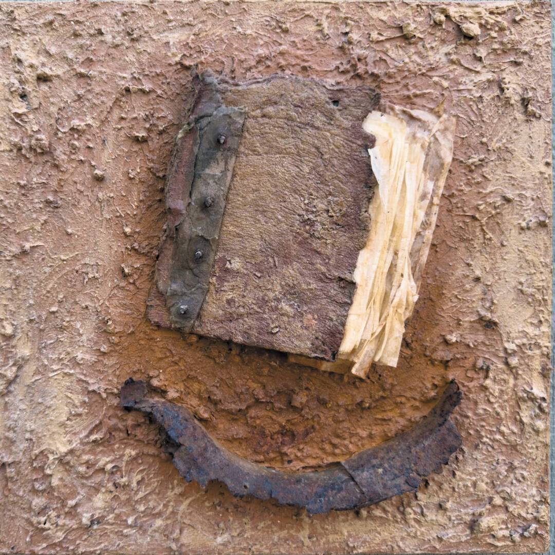 Mary Mount Castle Eubank - Recovered Book 2 - Mixed Media - 12 x 12