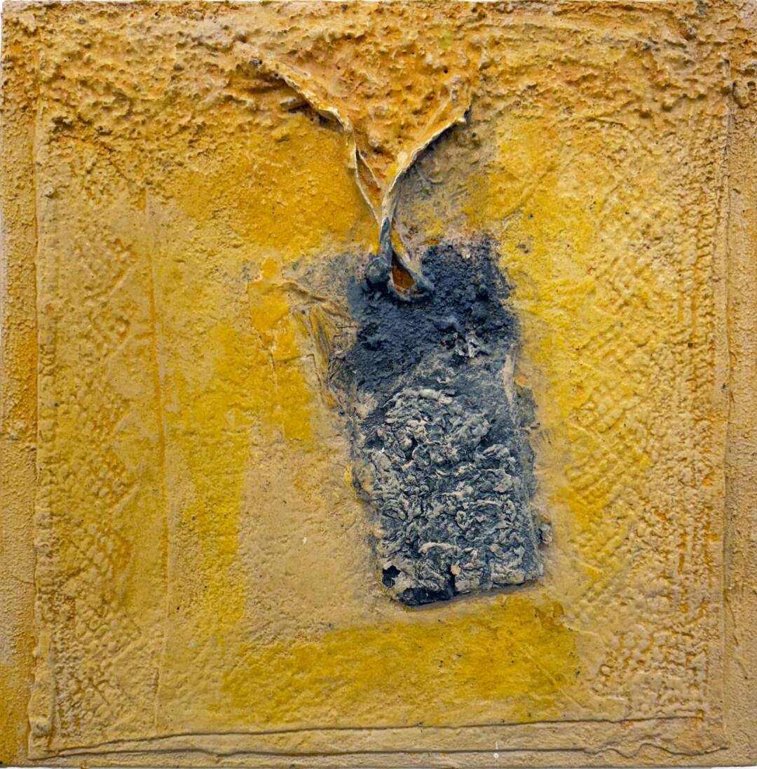 Mary Mountcastle Eubank - Recovered Book - Acrylic and Mixed Media