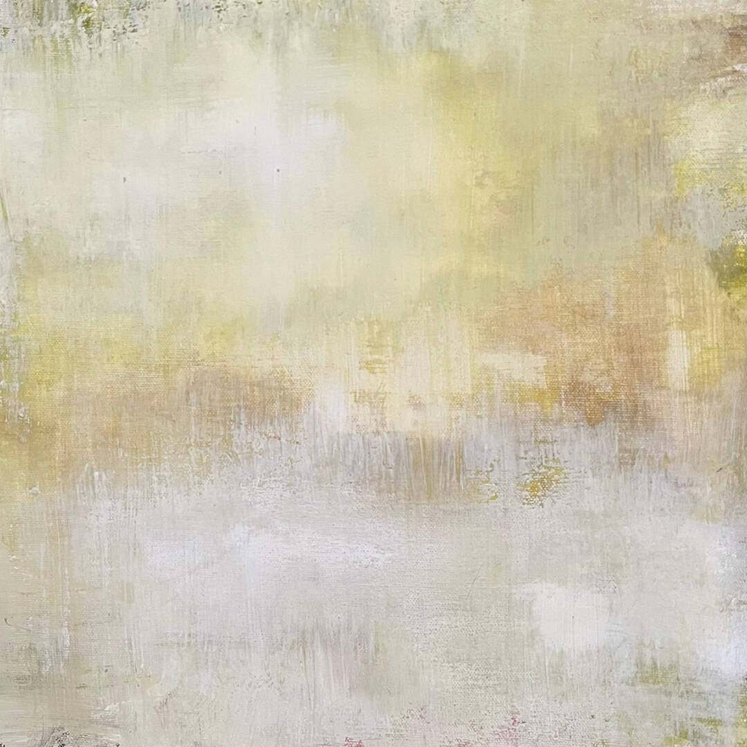 Airiel Mulvaney - Light On Wales No 4 - Acrylic and Glaze on Canvas - 12in x 12in