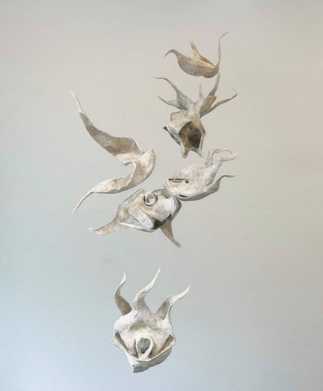 Rainey Straus - Spiraling - Papier Mache - 5ft x 1ft x 2ft