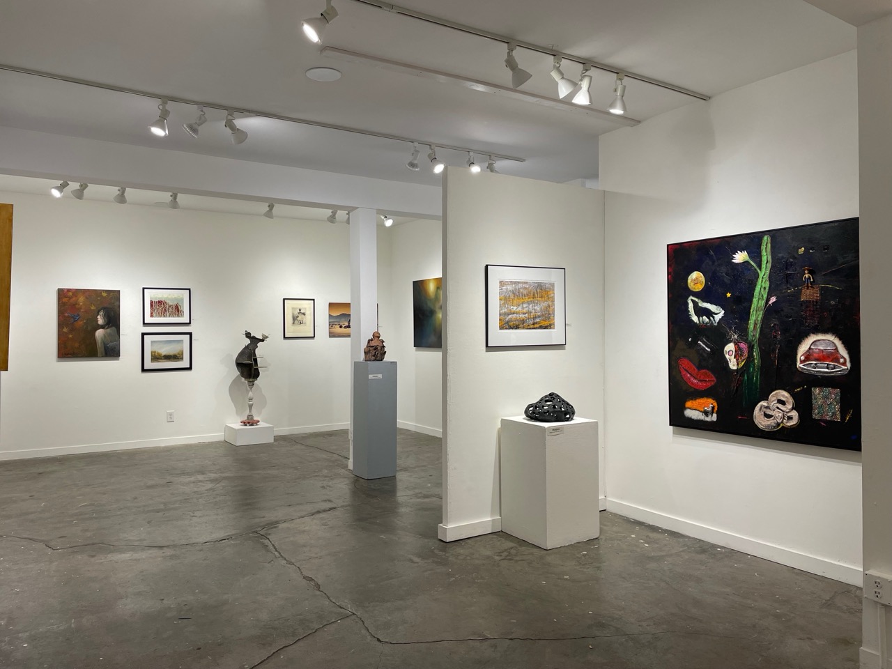 The Edge of Possible — 2026 Annual Juried Exhibition installation view