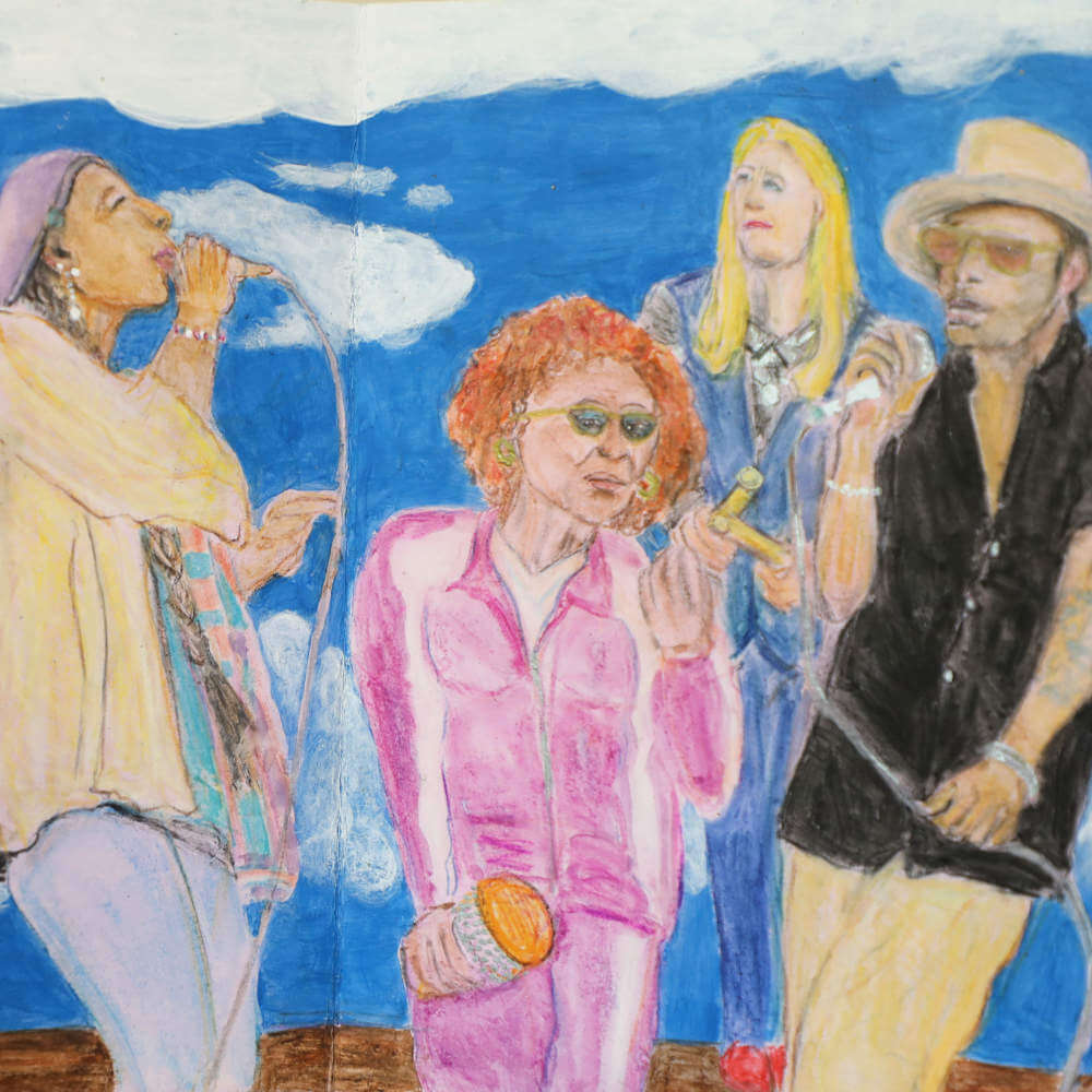 Vickisa - Pages from Book, Charmaine Nevel Band